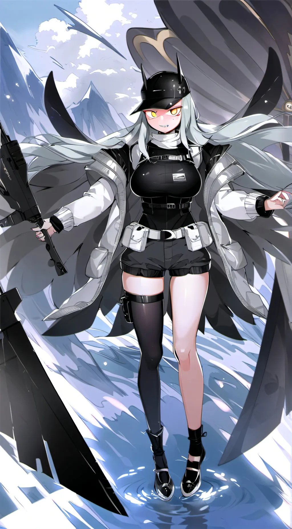 ai character: skya background