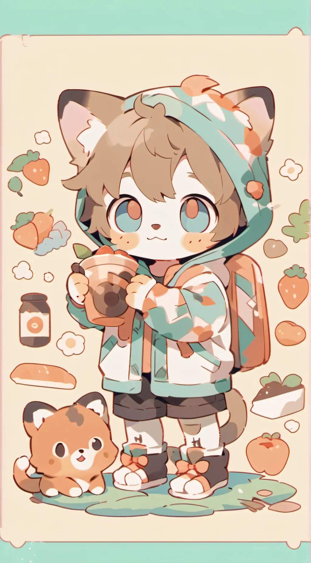 ai character: Chipi background