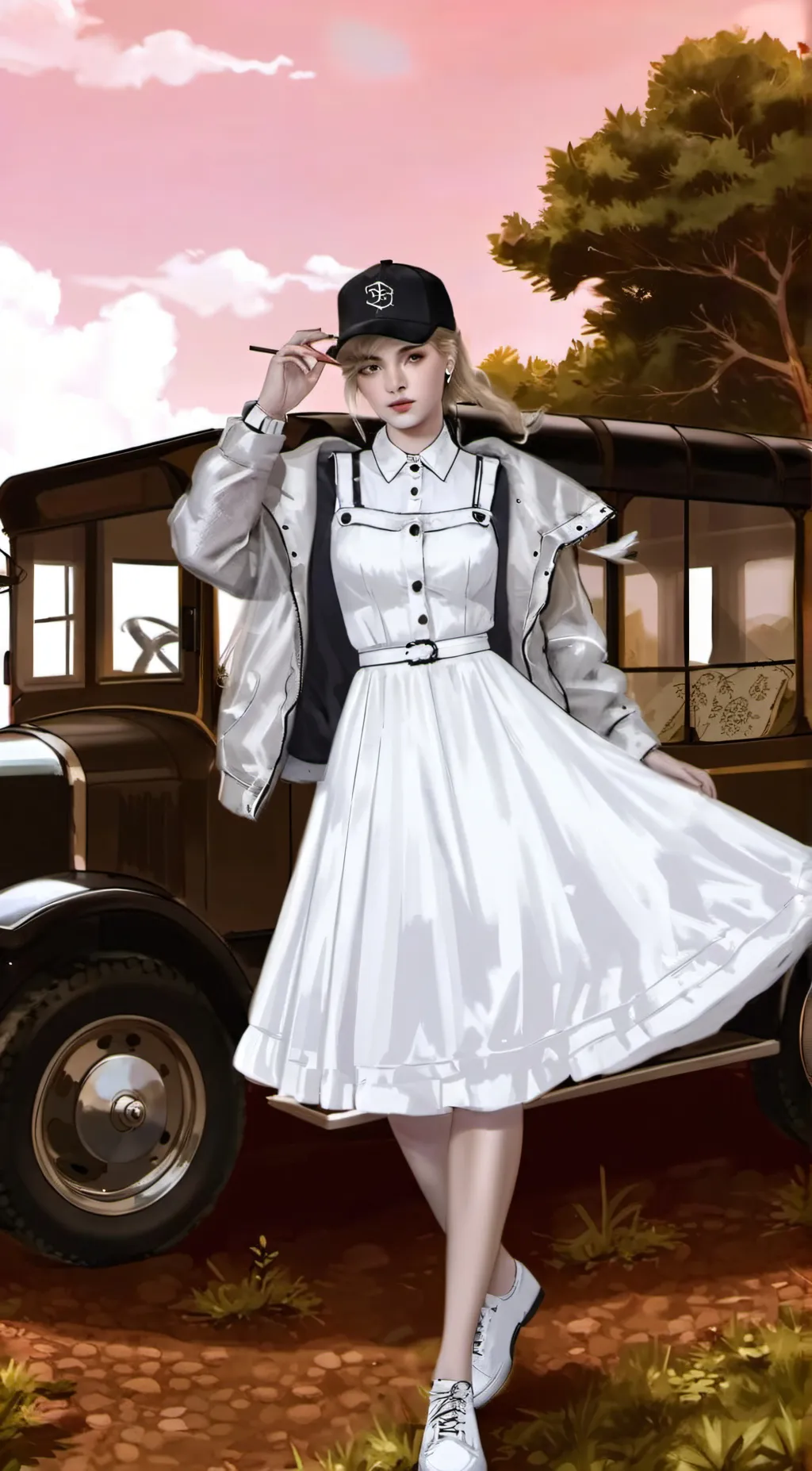 ai character: roadtrip  background