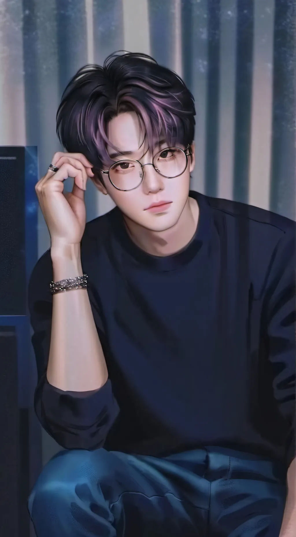 ai character: ethan background