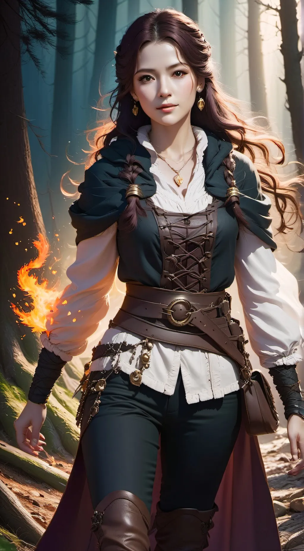 ai character: Ash background