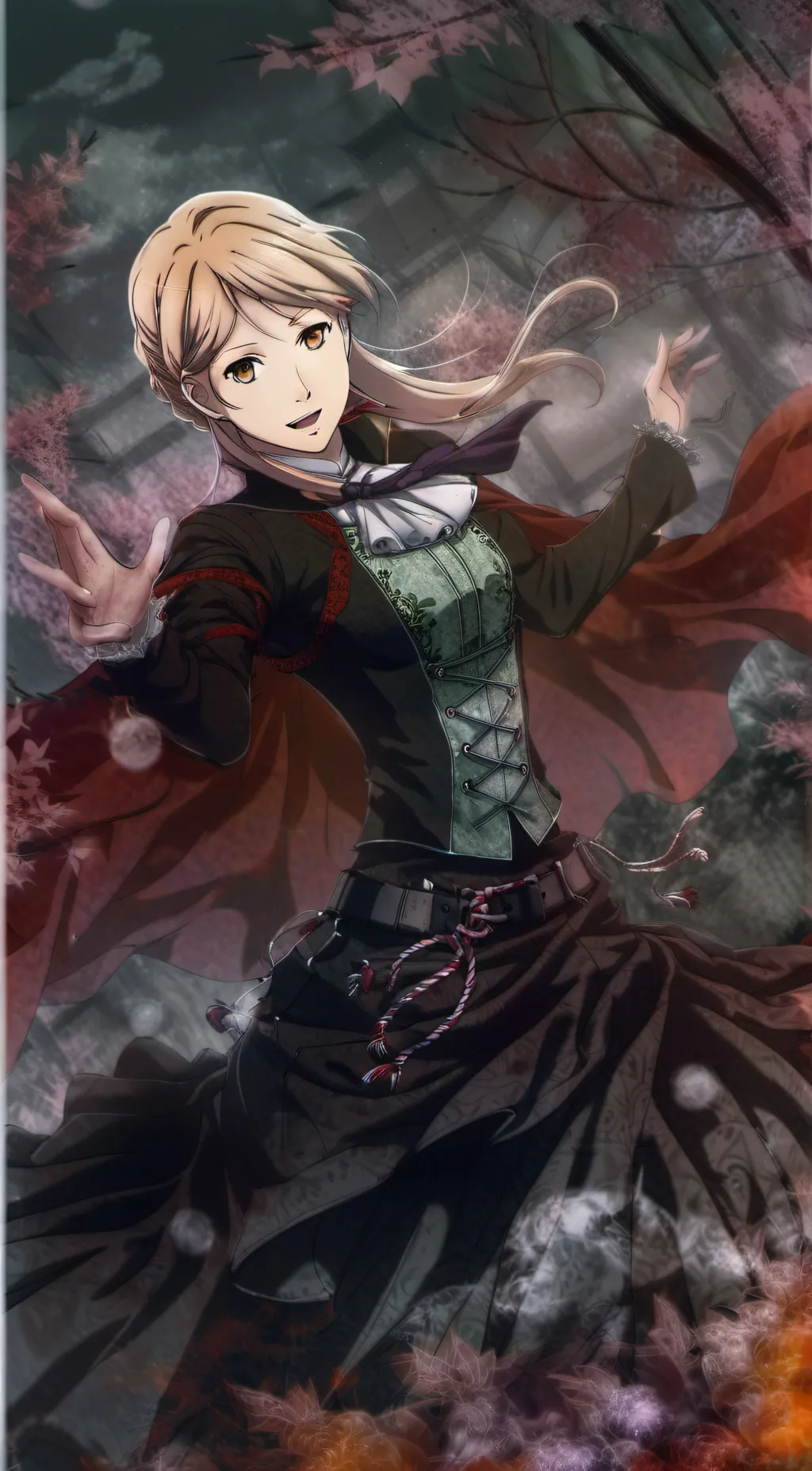 ai character: Valentina  background