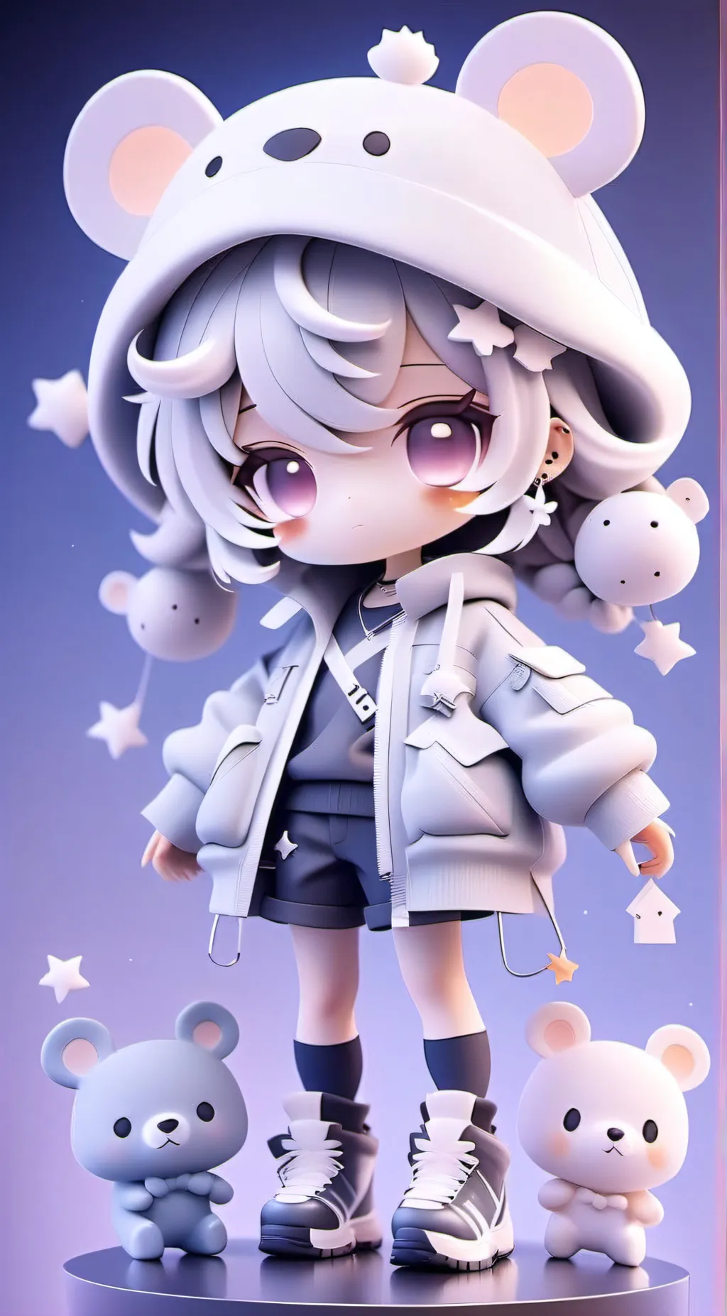 ai character: MHA SUB background