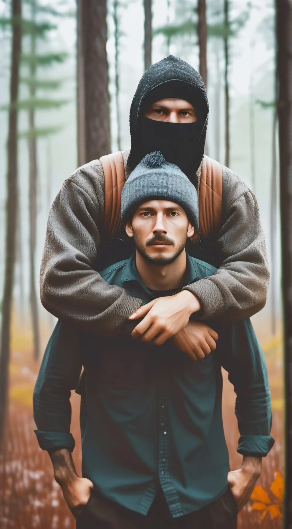 ai character: Den.  background