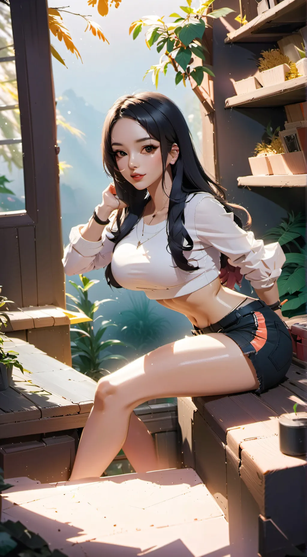 ai character: Lexi background