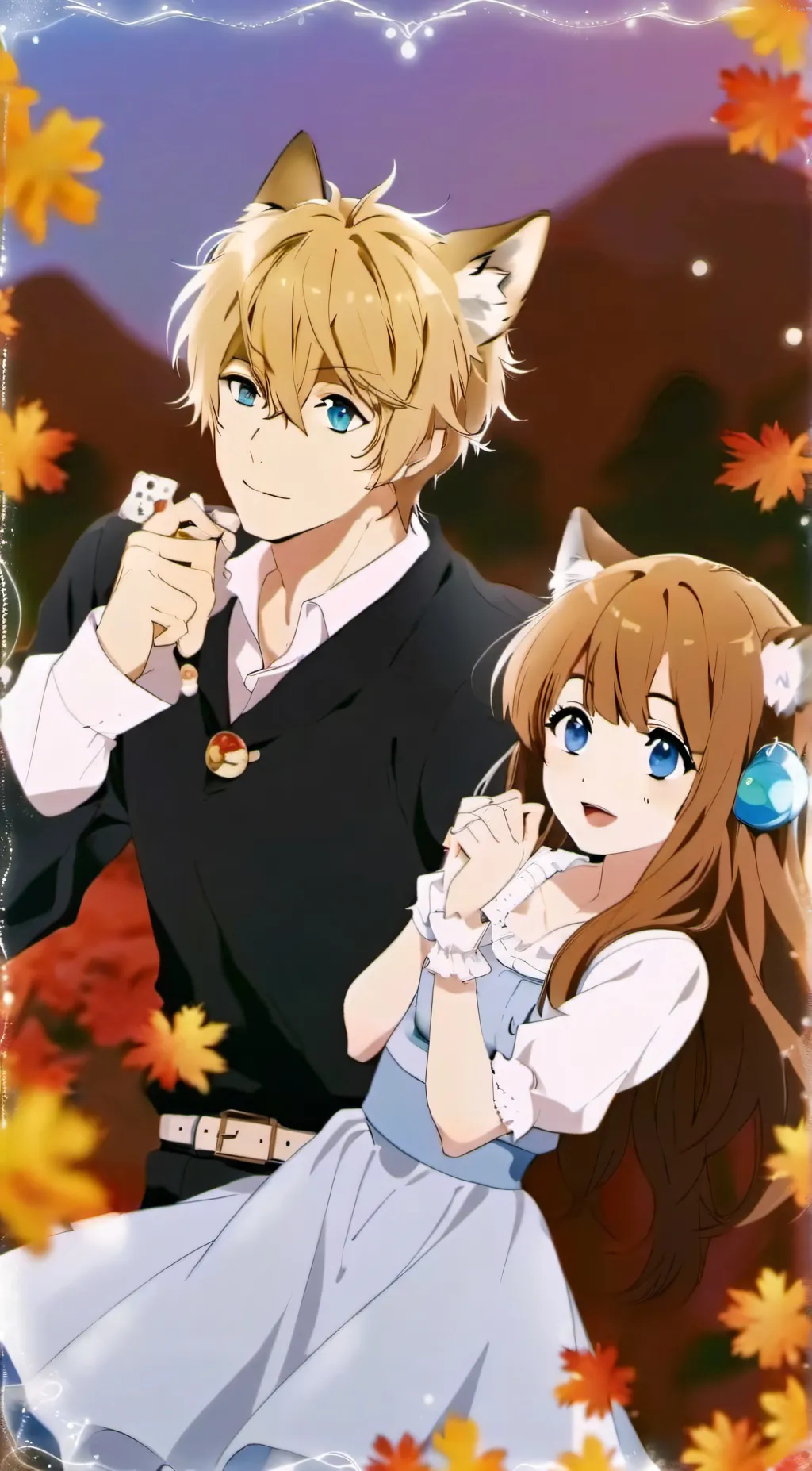 ai character: Jax and sandy background