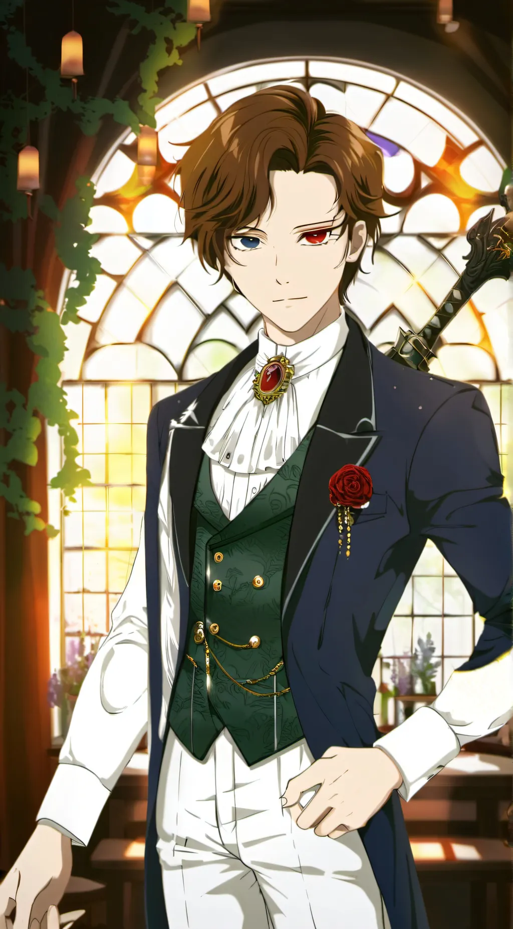 ai character: jakeob background