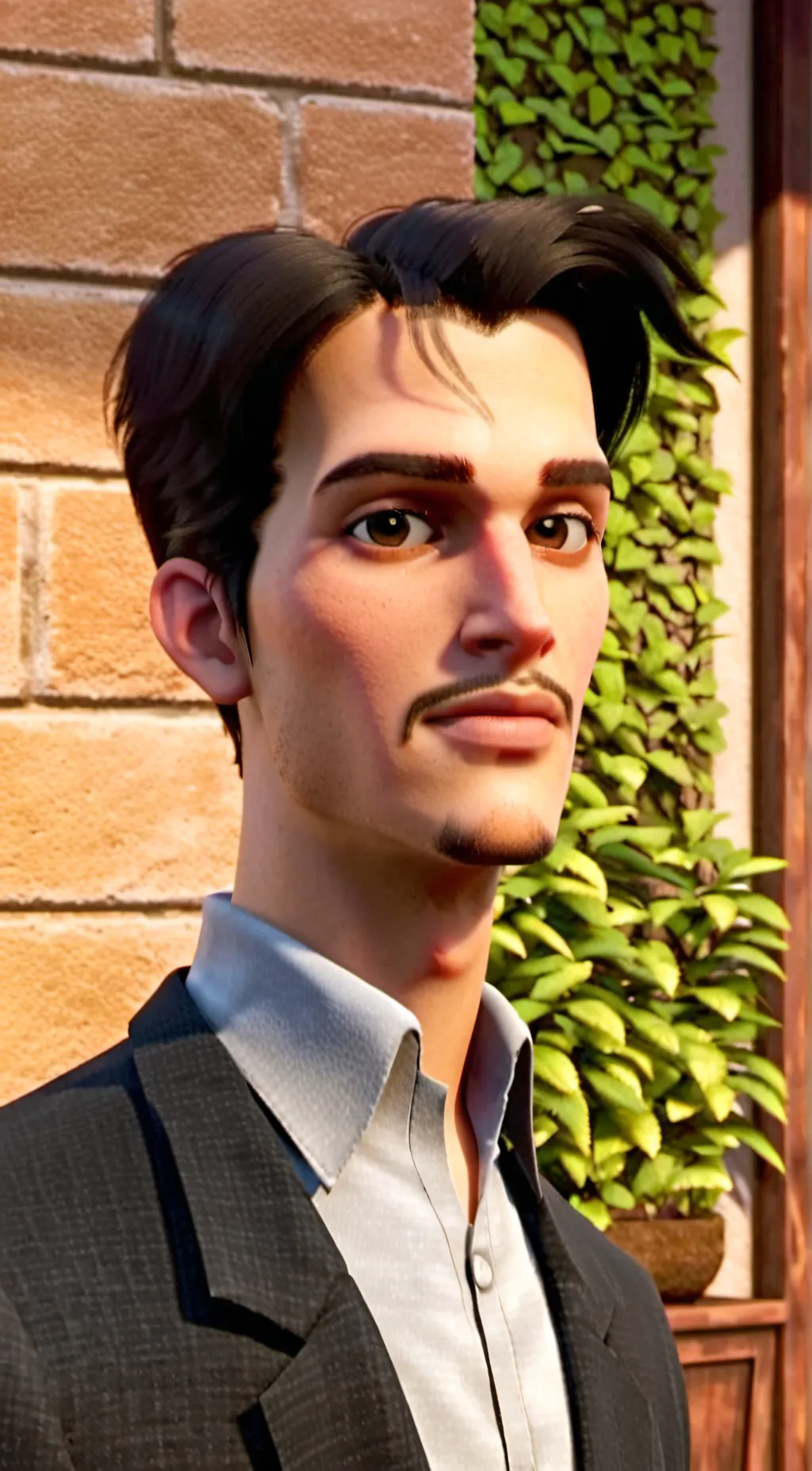 ai character: Dad  background