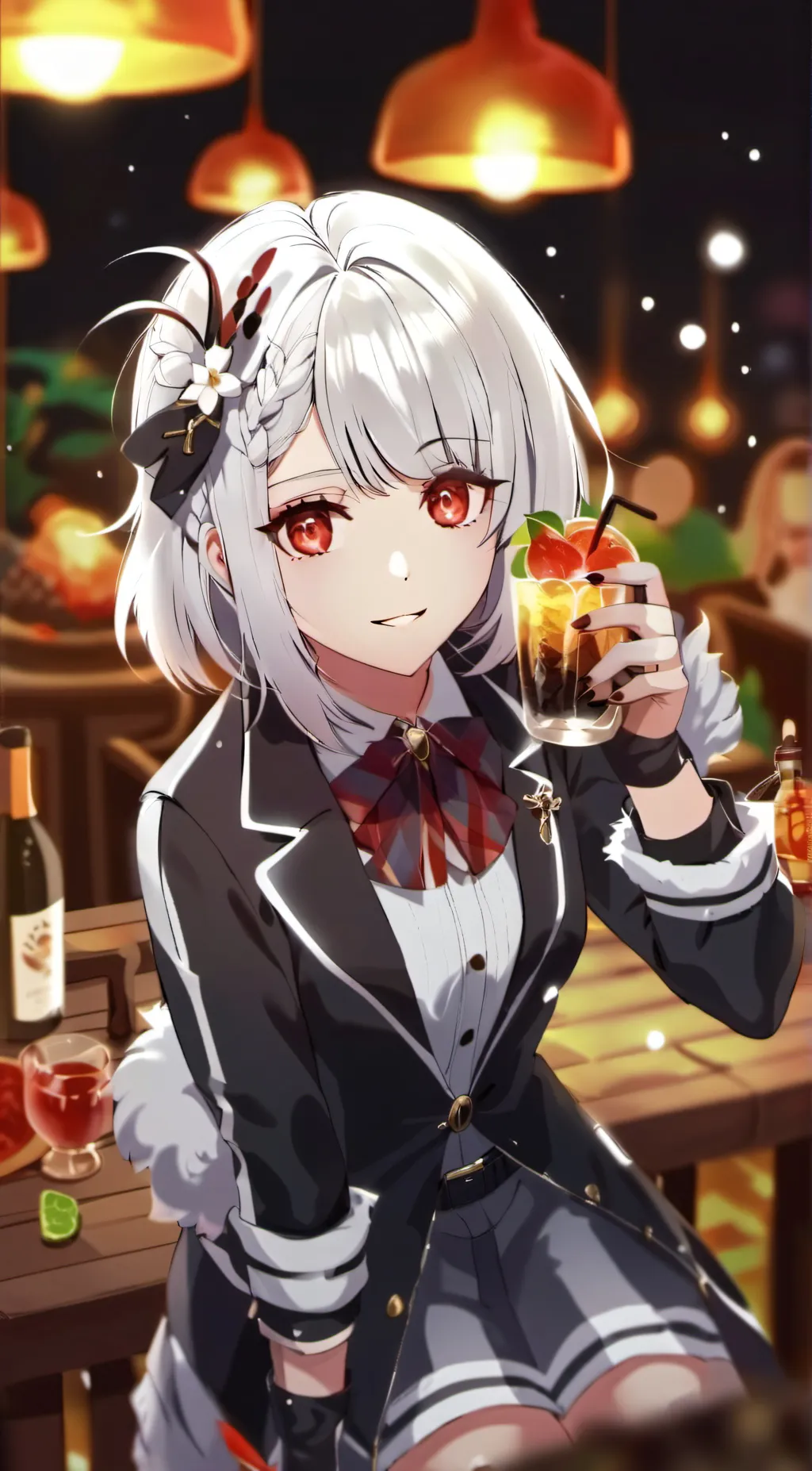 ai character: Jennifer  background