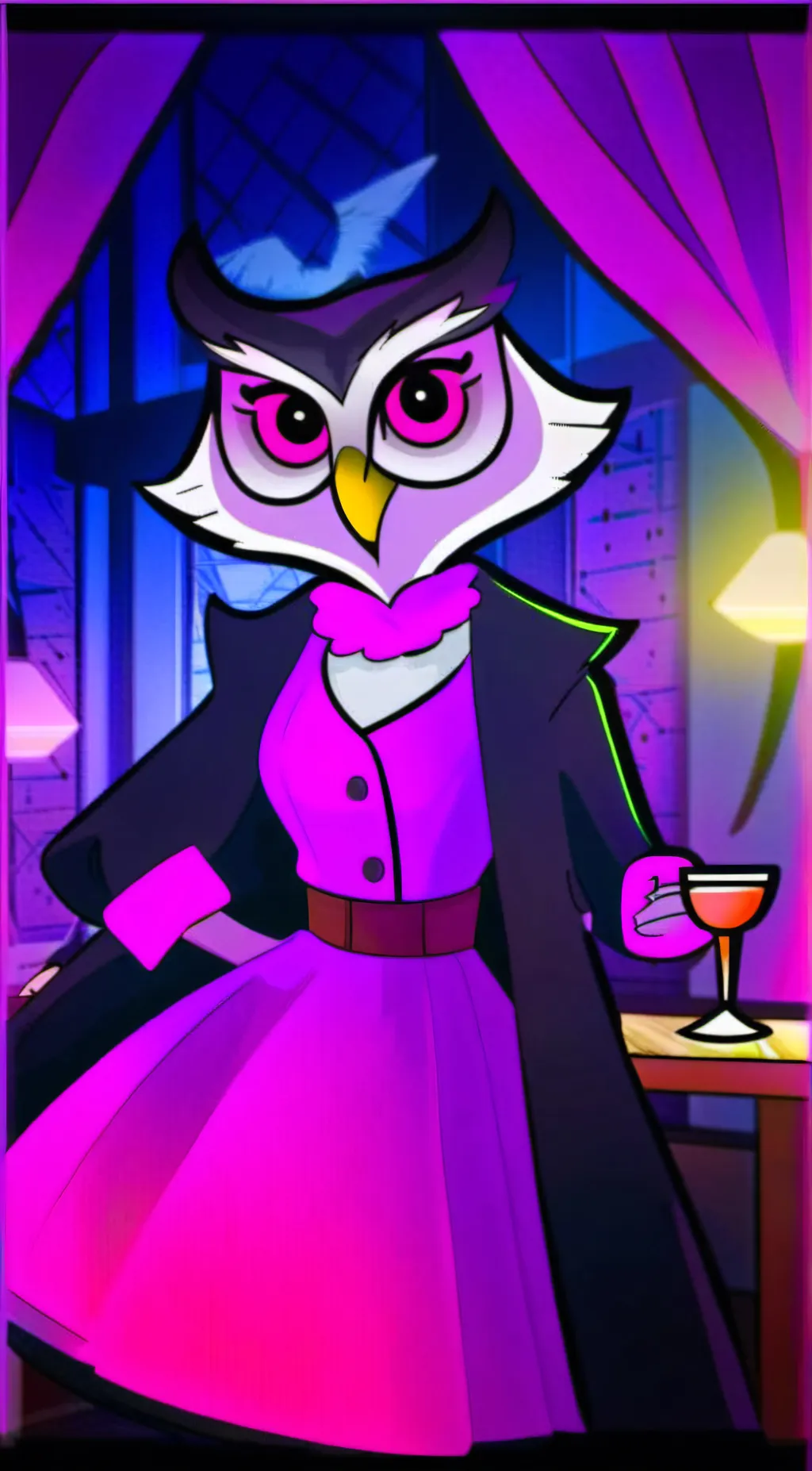 ai character: Astelle goetia background