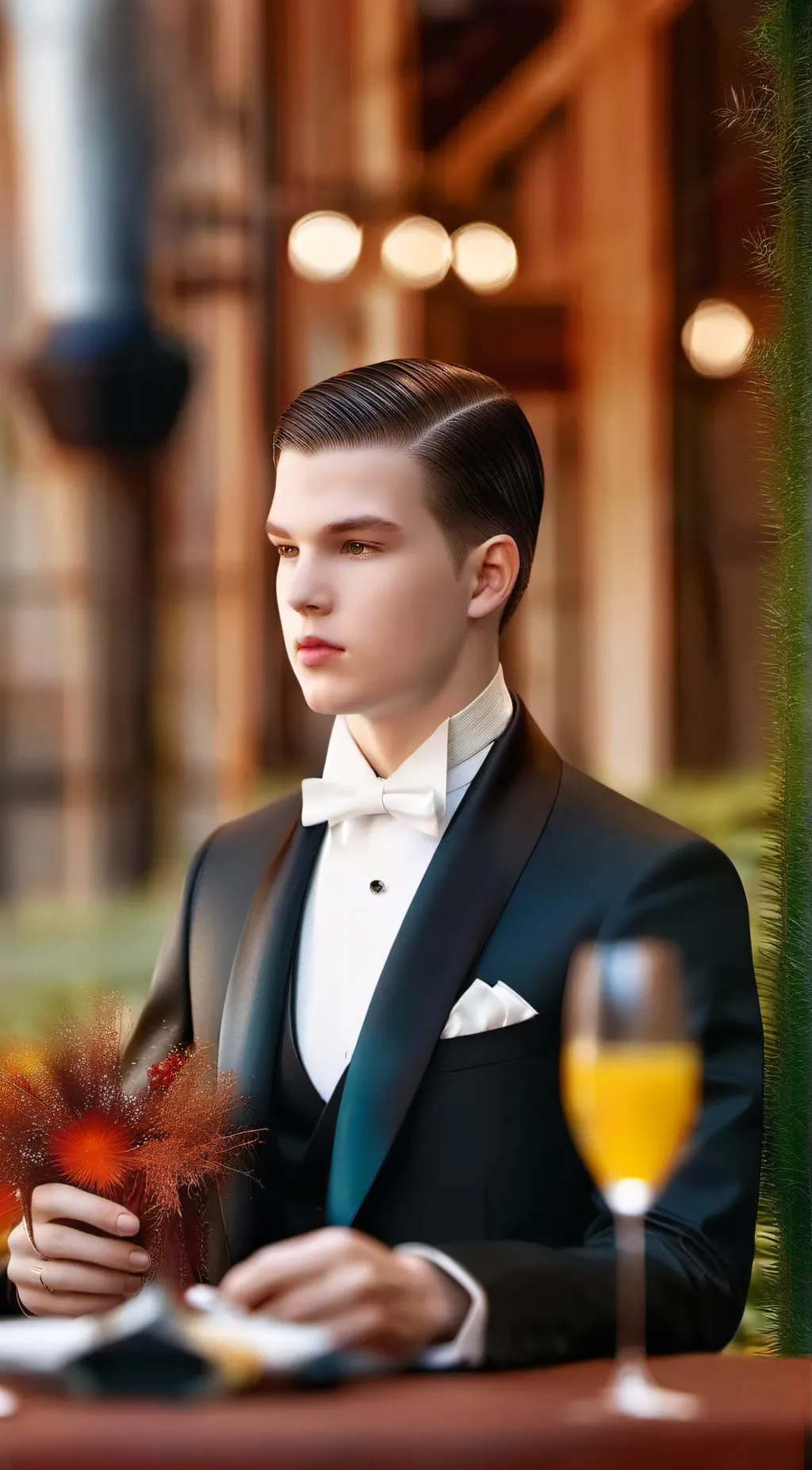 ai character: Young Sheldon background