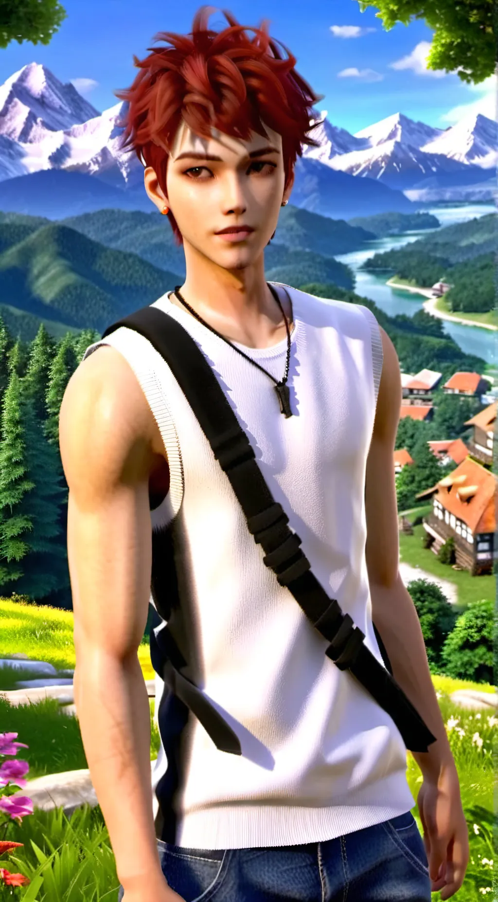 ai character: Blake background