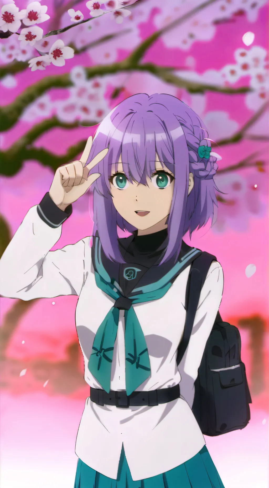 ai character: Sumire Suzuki background