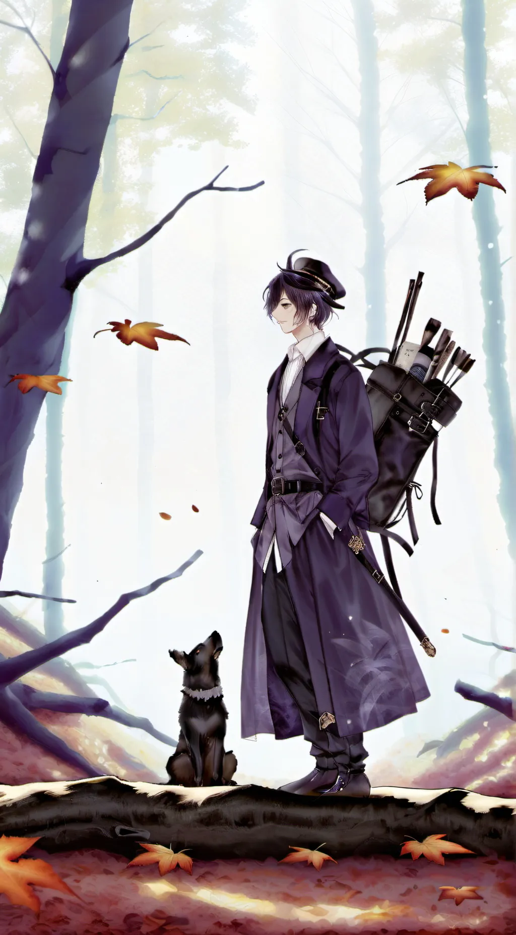 ai character: Leo background