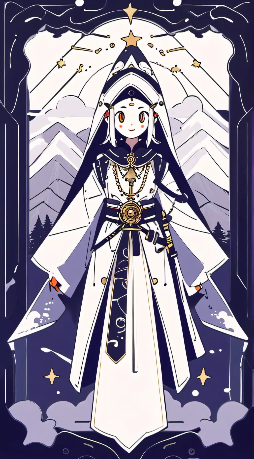 ai character: ella background