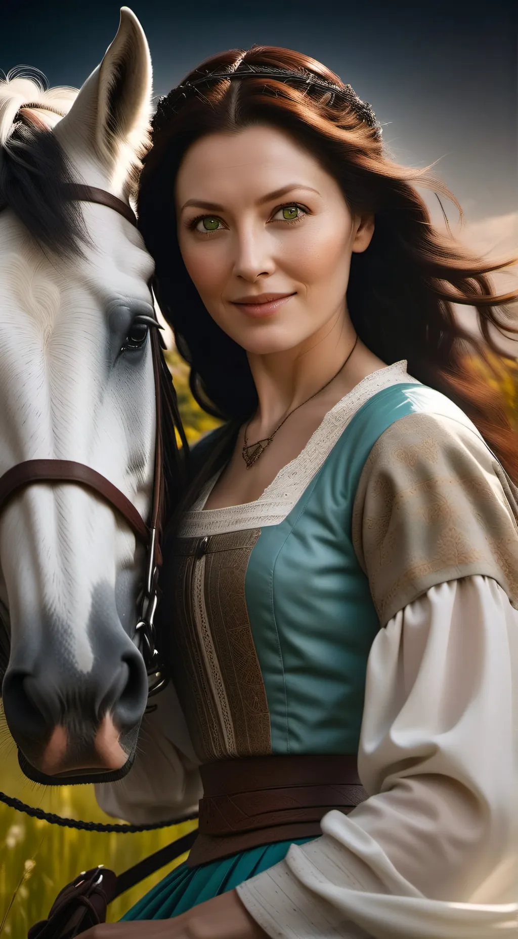 ai character: Freya background