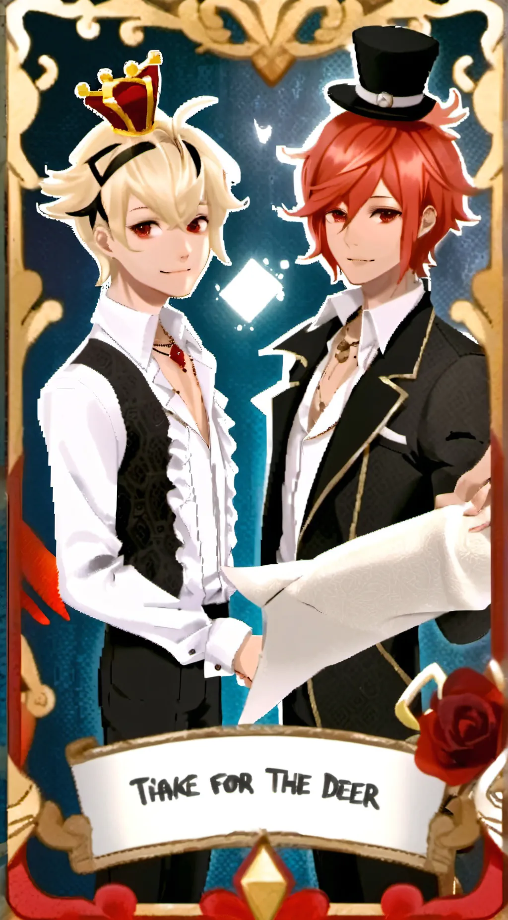 ai character: RadioApple xfem yn background