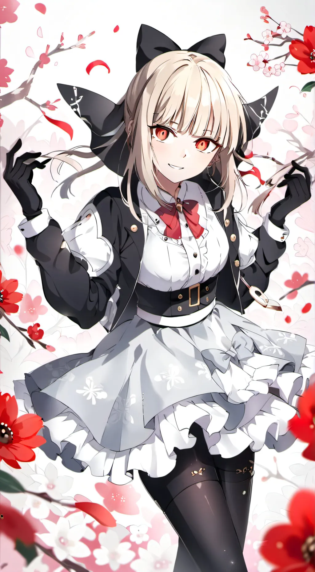 ai character: toga background