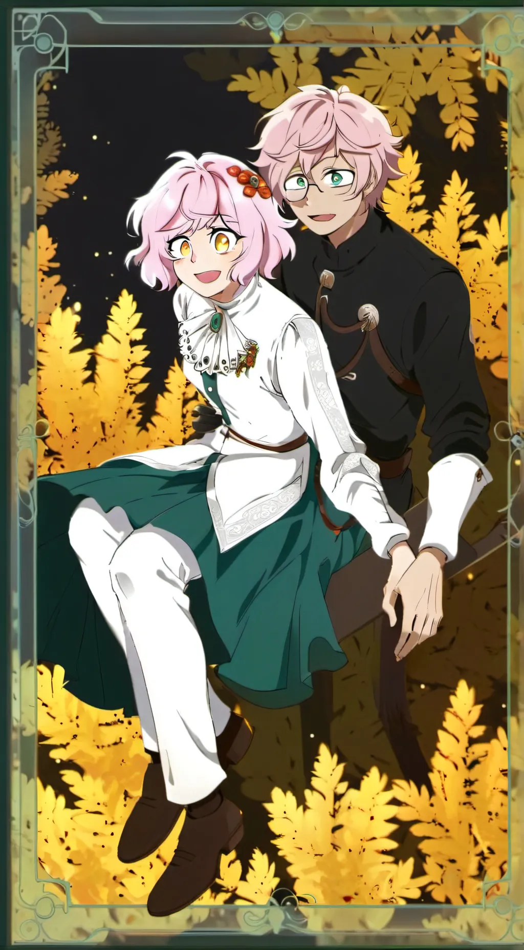 ai character: Idoit_Steph x russ background