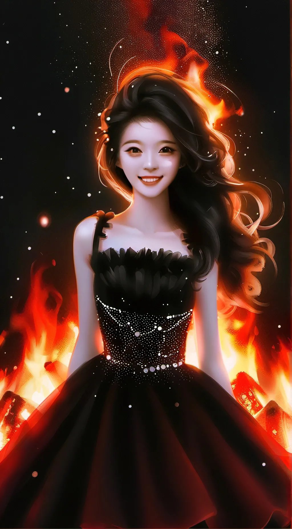 ai character: Hogwarts background