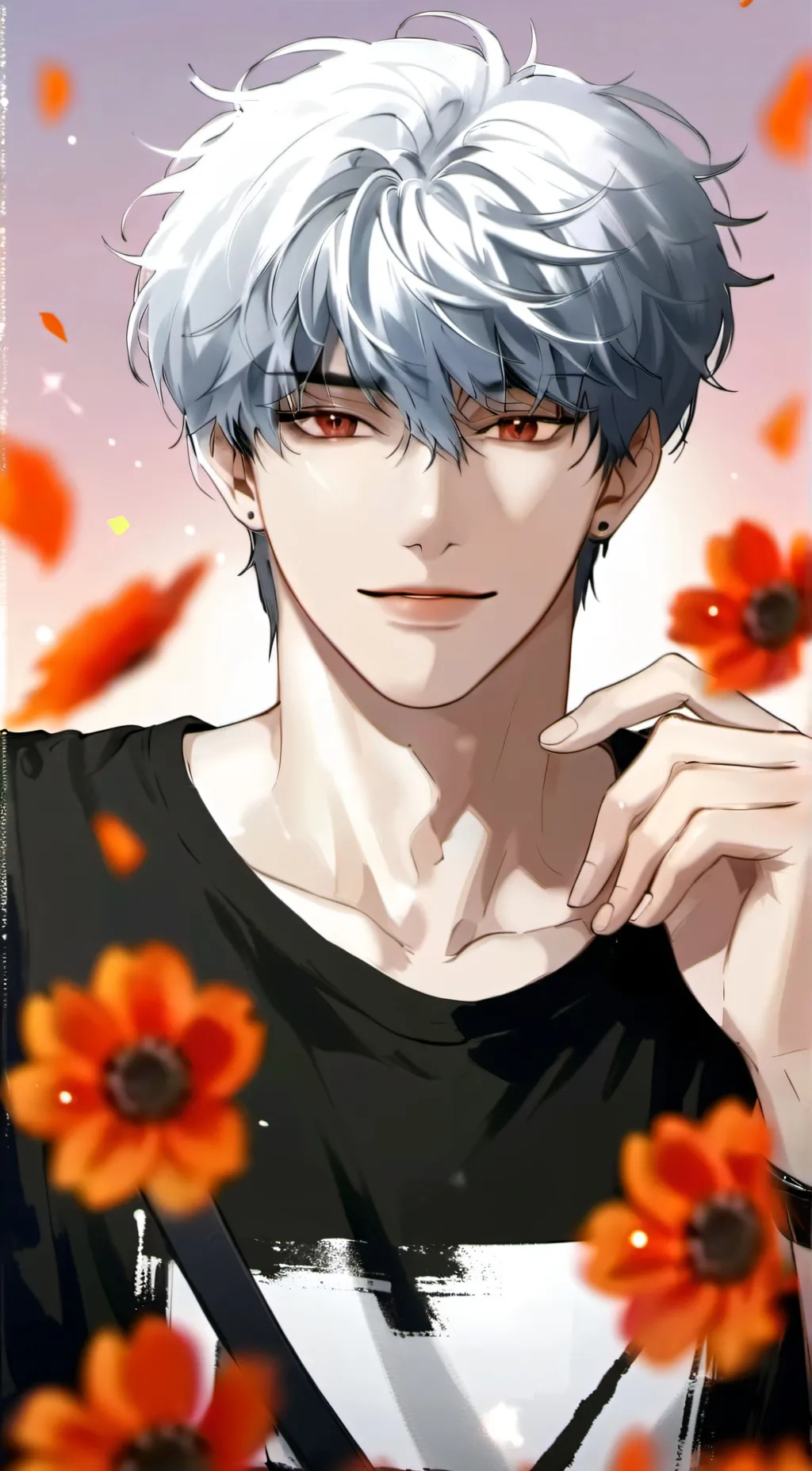 ai character: Shiro >⁠.⁠< background