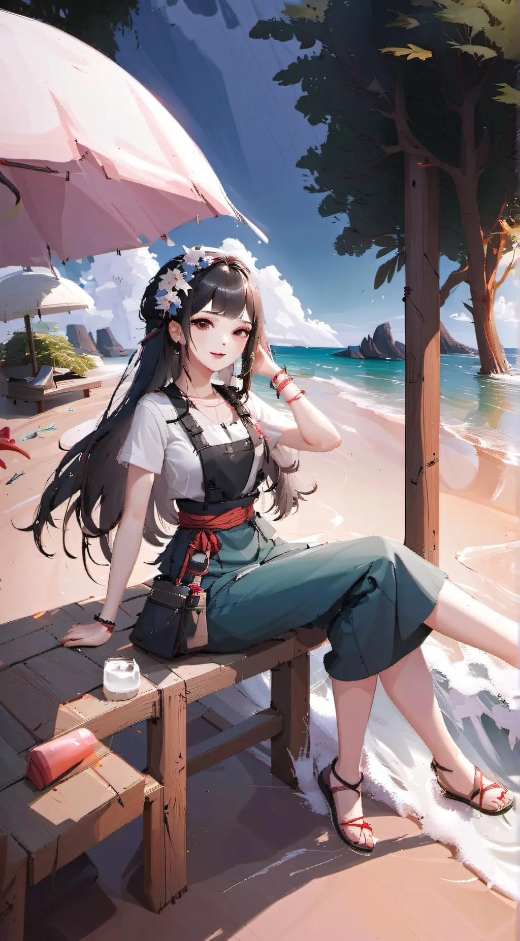 ai character: Ava  background