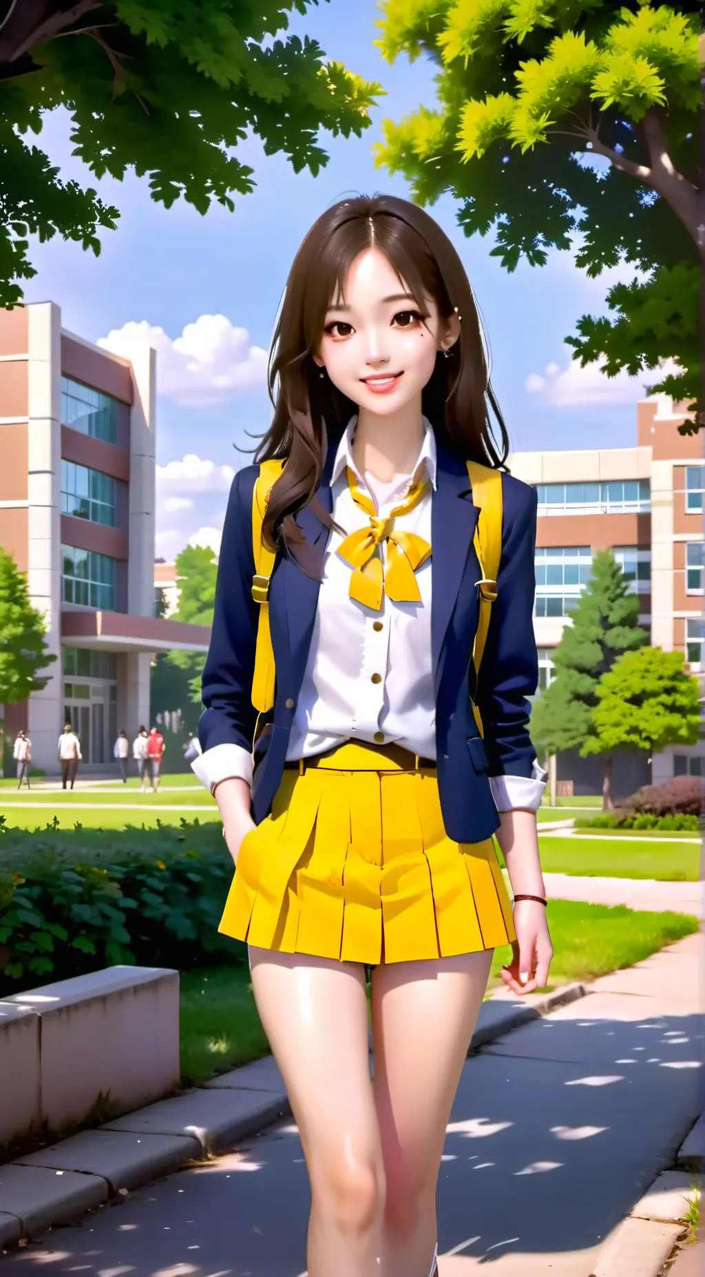 ai character: Sophia  background