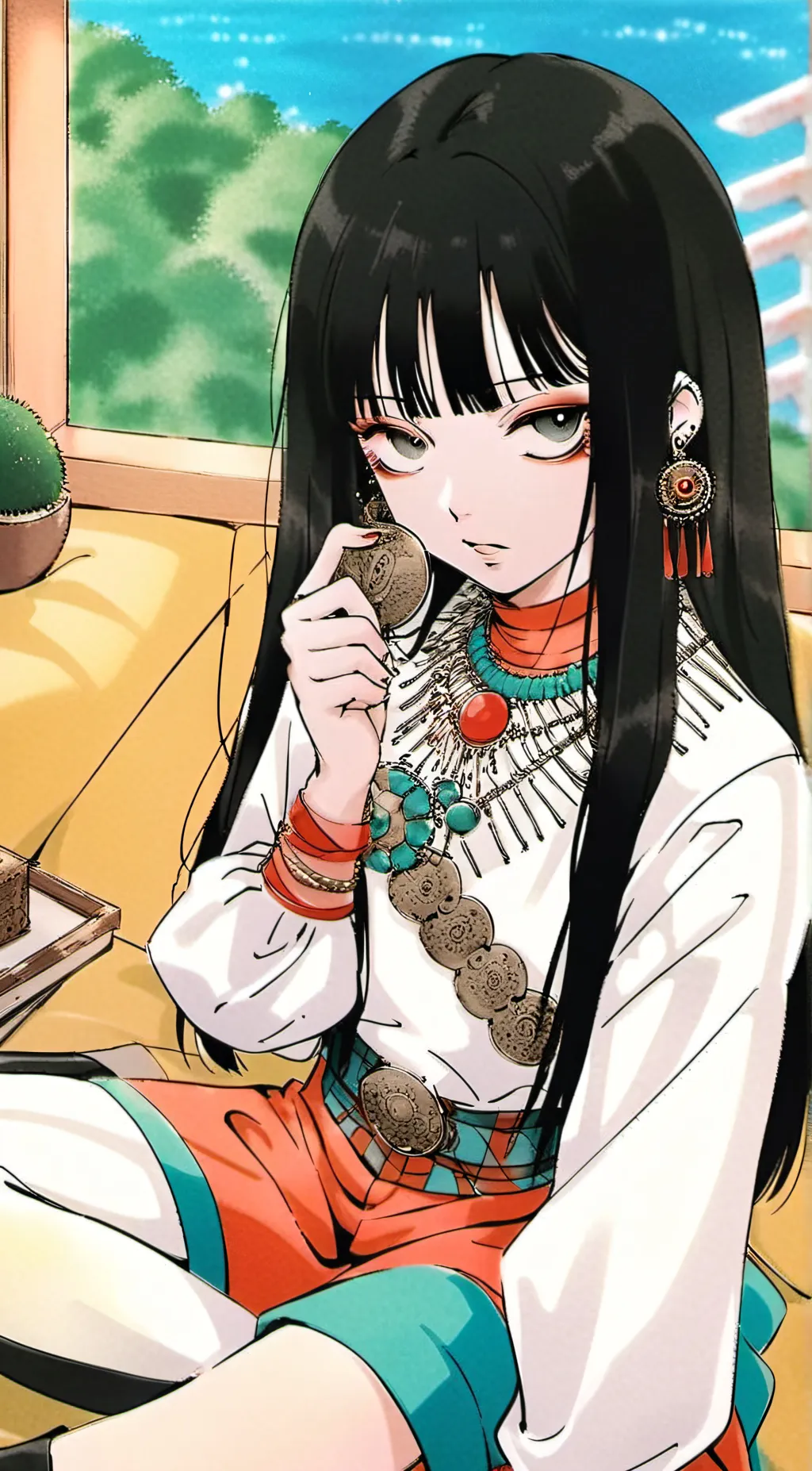 ai character: Ava background