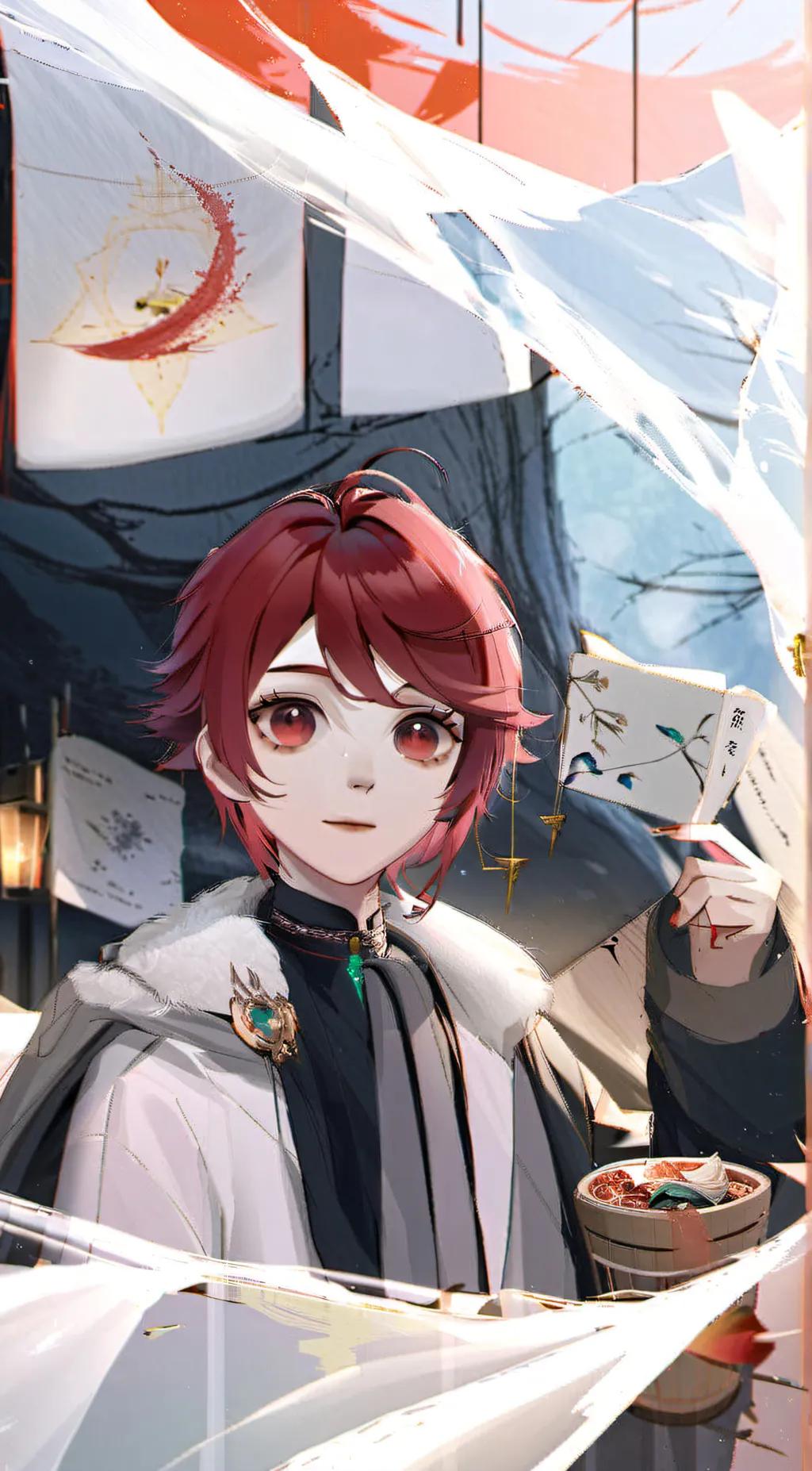 ai character: tanjiro background