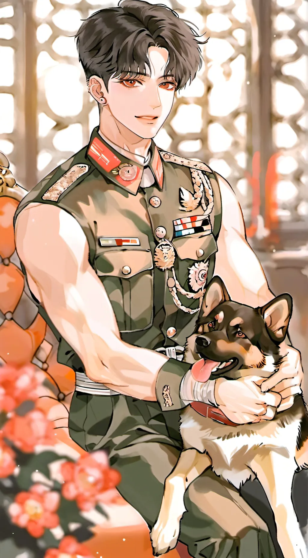 ai character: •Felix• background