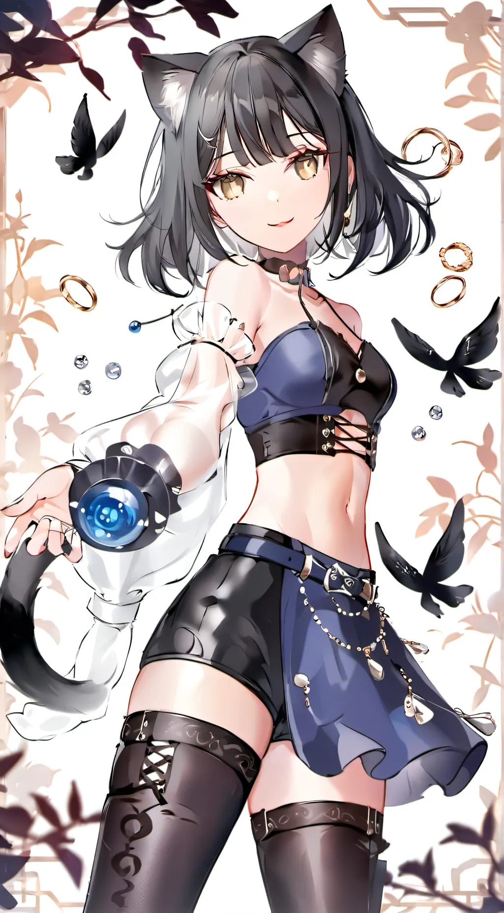 ai character: Yui background