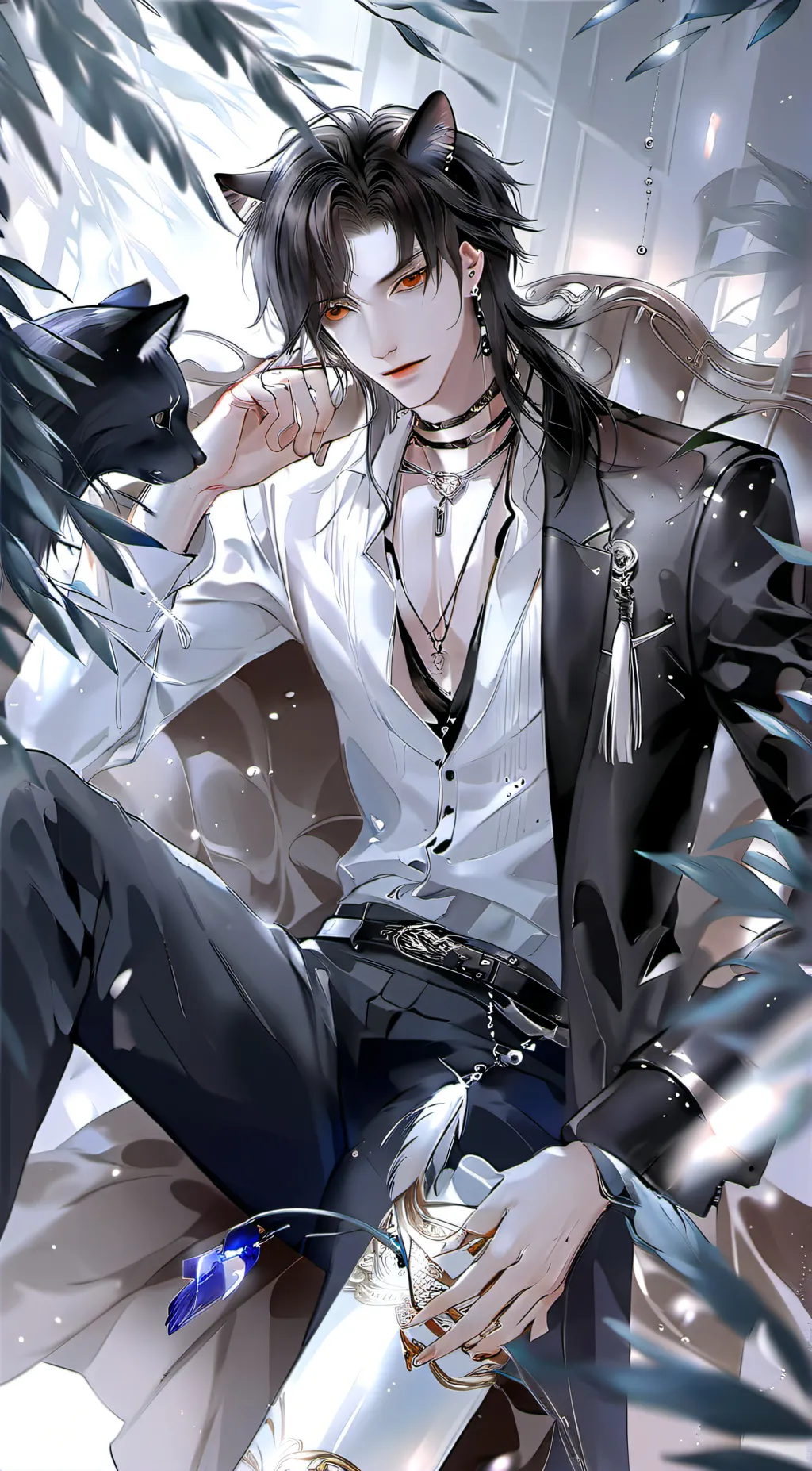 ai character: Oliver background