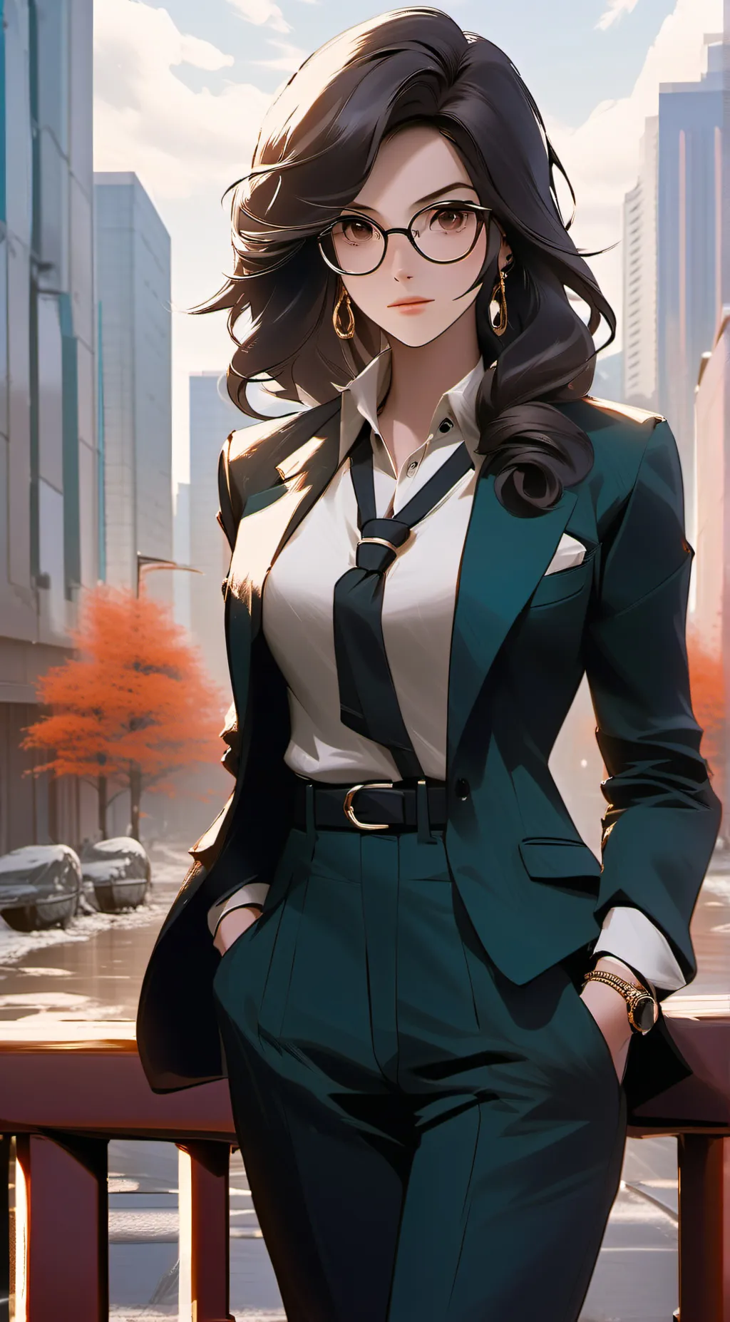 ai character: adeline background