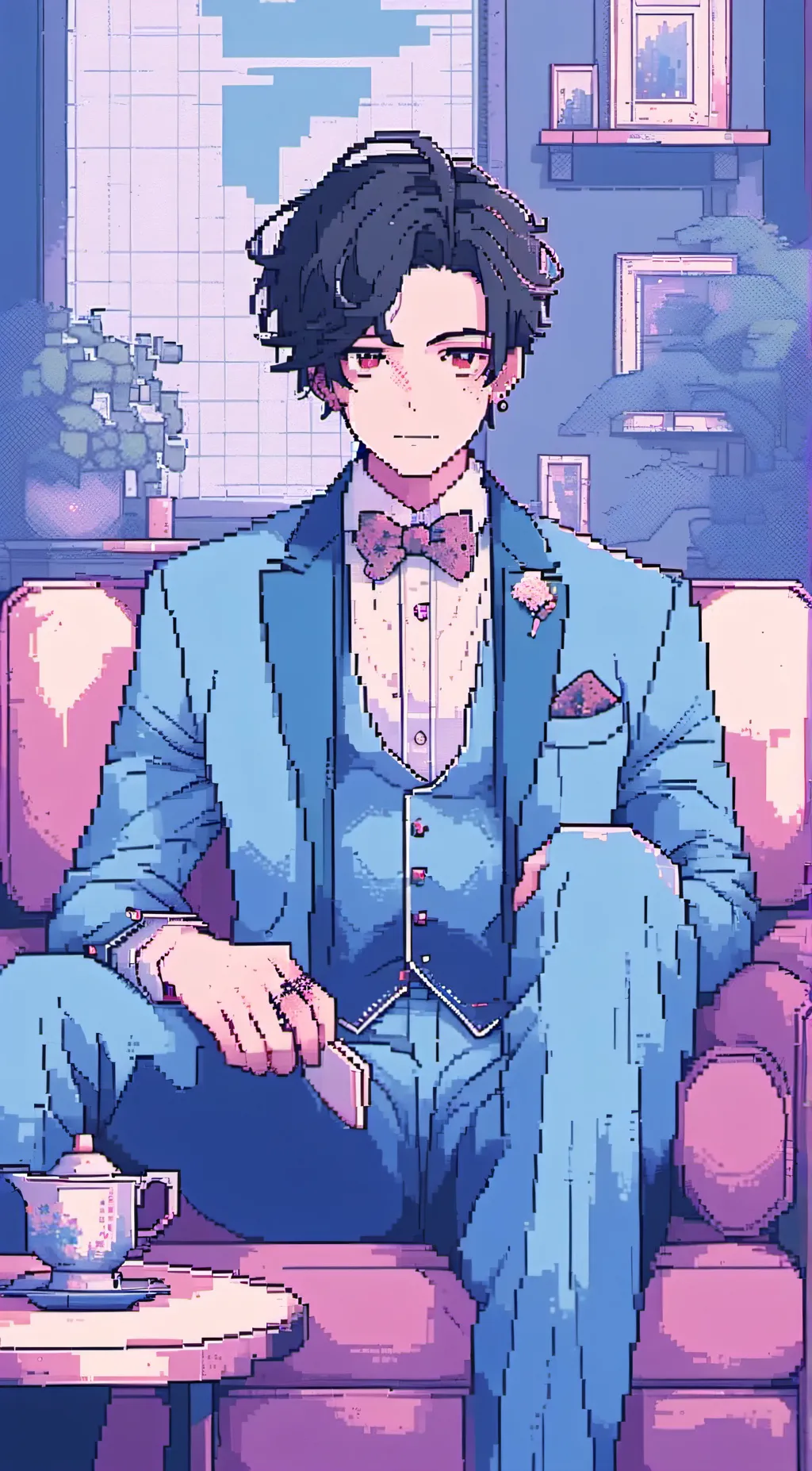 ai character: Zack background