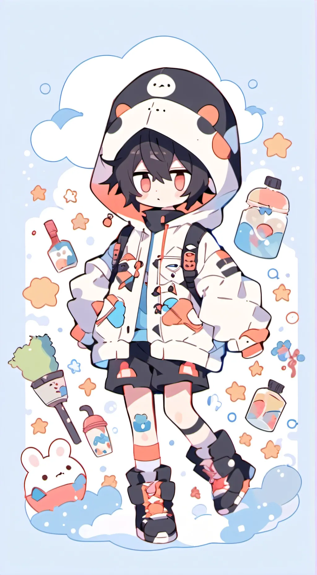 ai character: MHA 1-A background