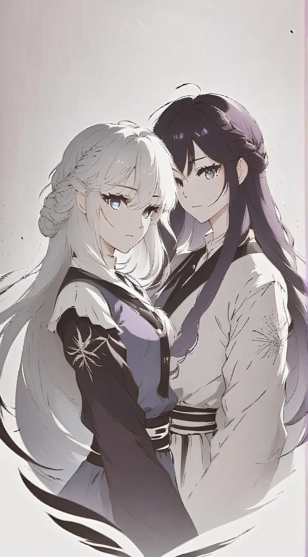 ai character: Maxine y luna background