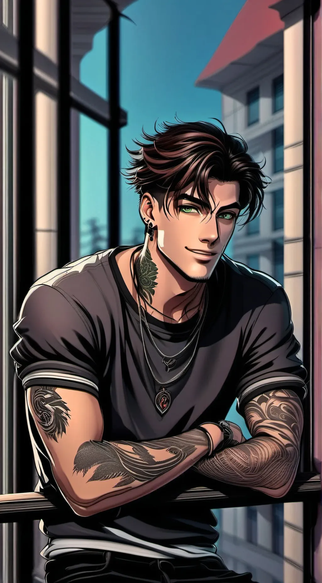 ai character: Core background