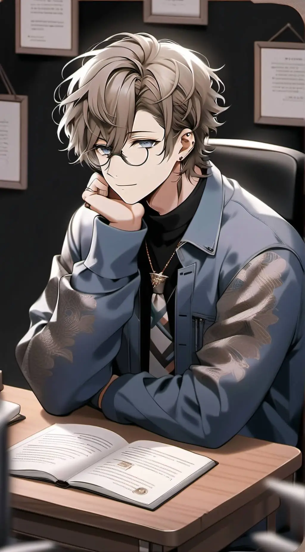 ai character: zack background