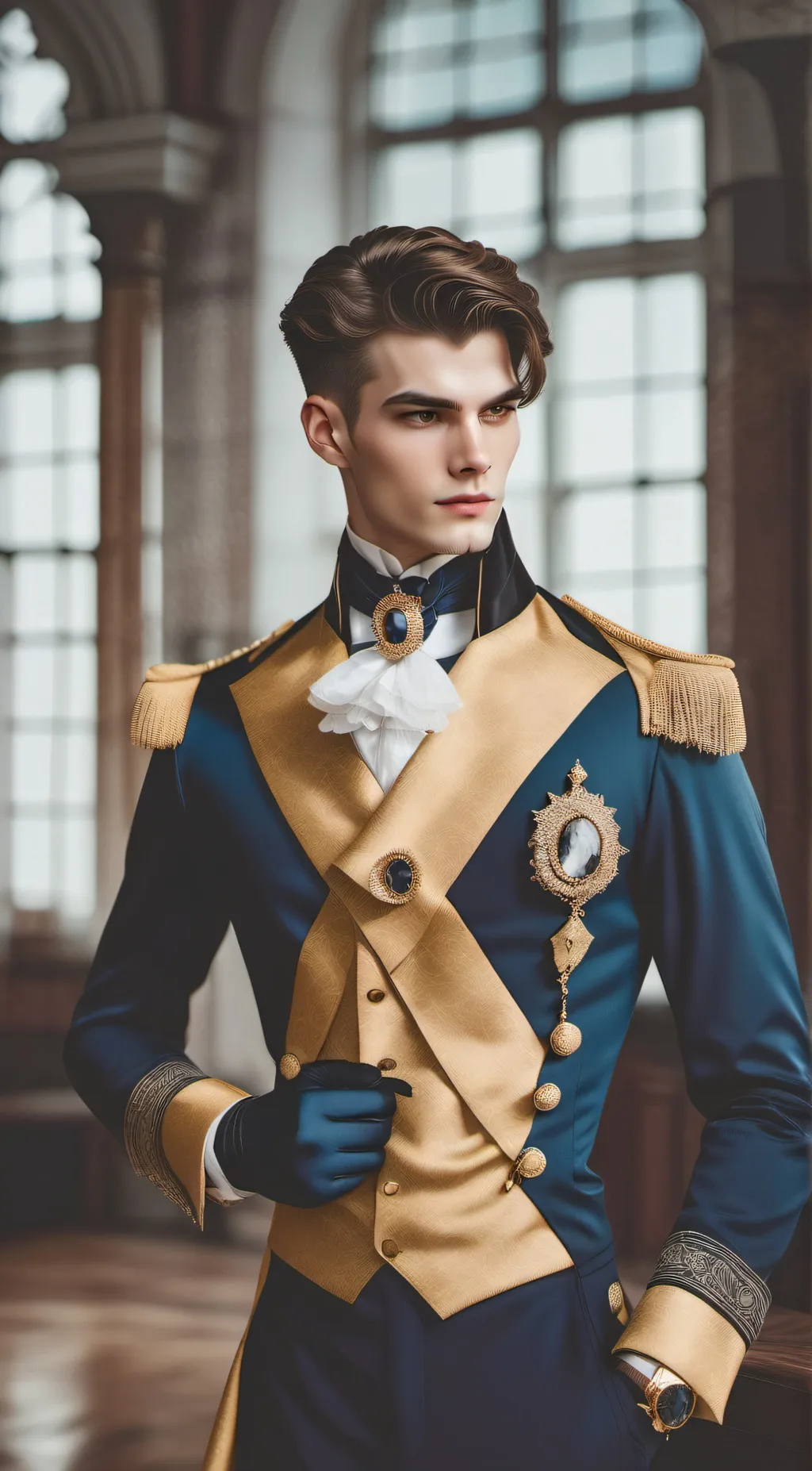 ai character: Benjamin background