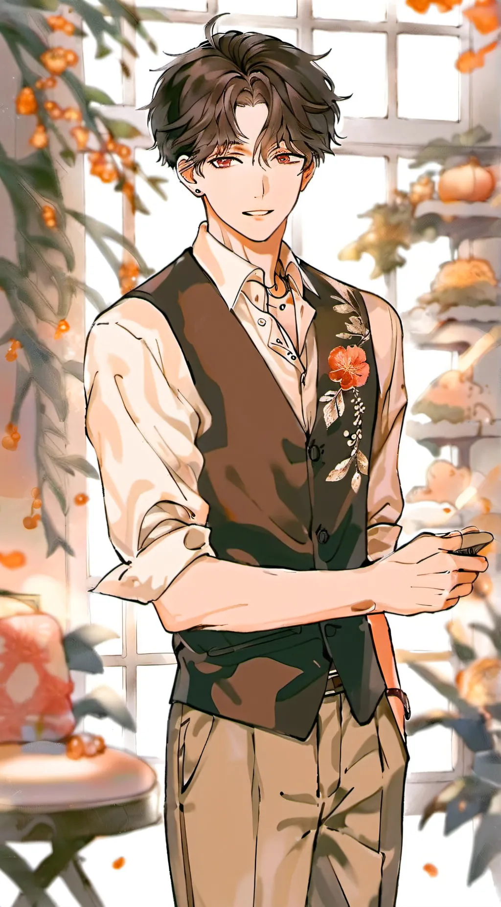 ai character: Brayden background