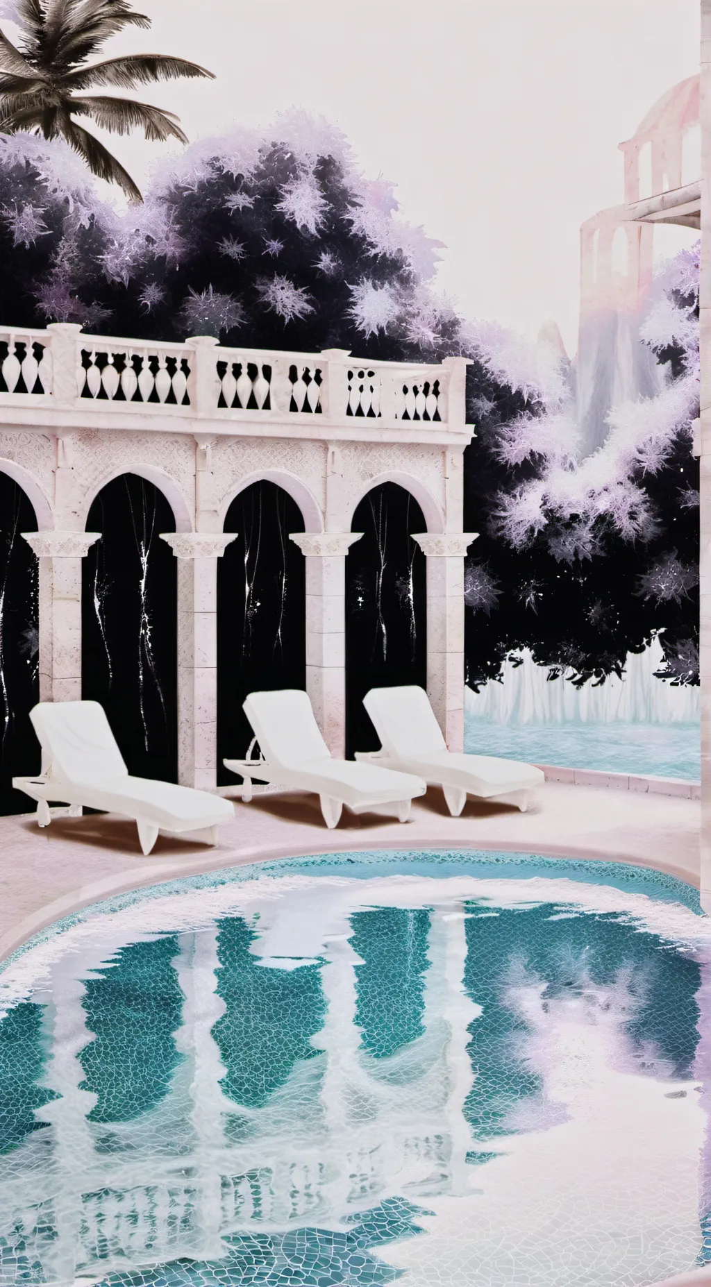 ai character: Hashira Pool Party background