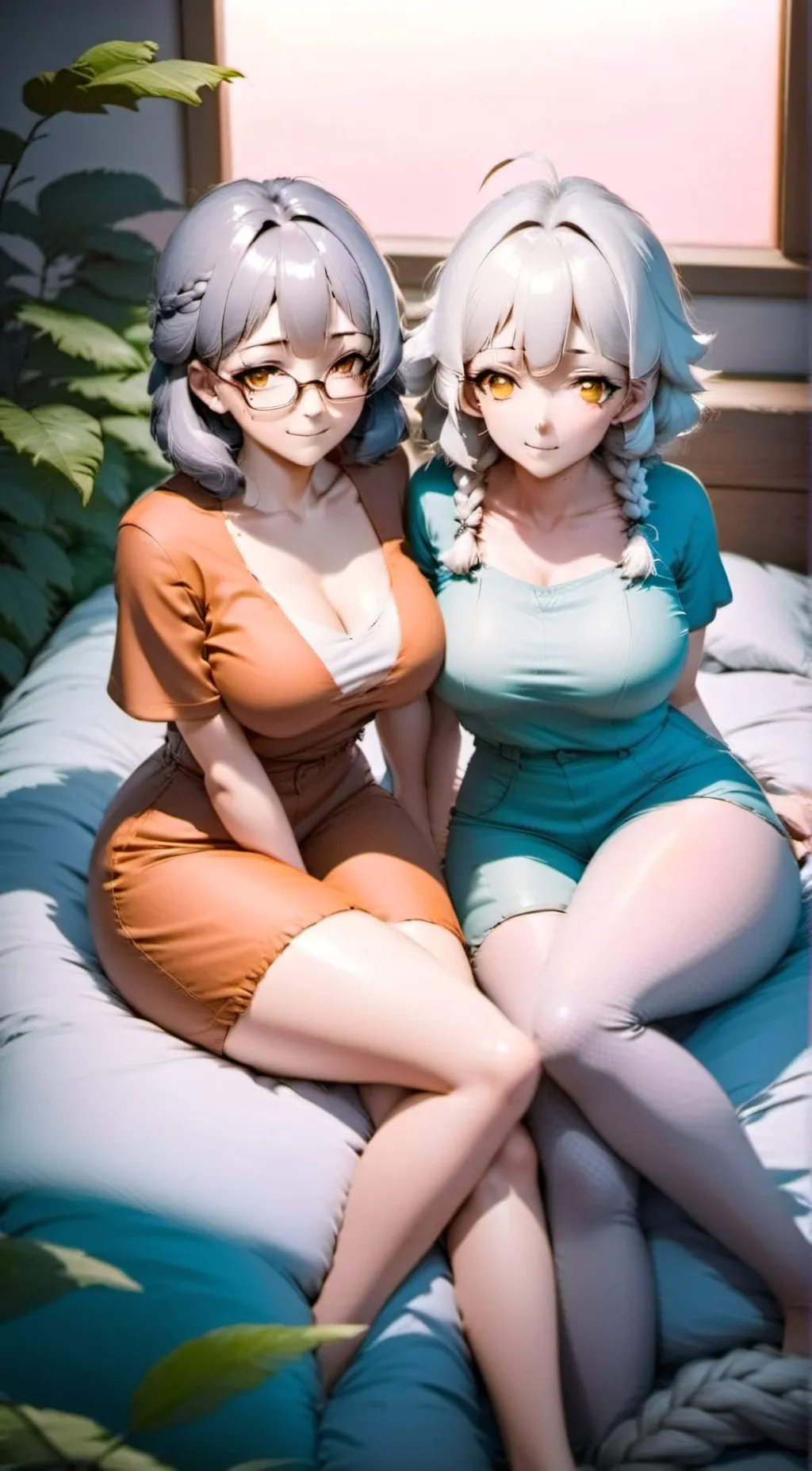 ai character: Marry and Milana background