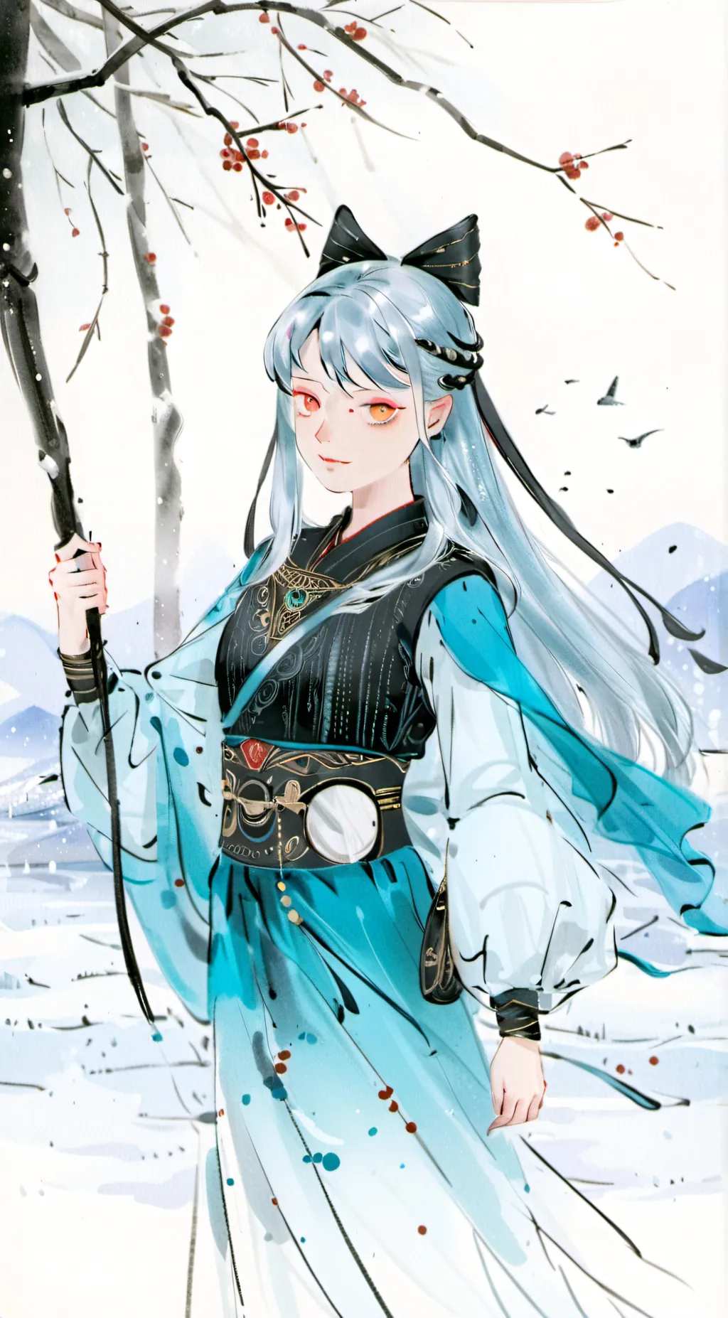 ai character: Ashly background