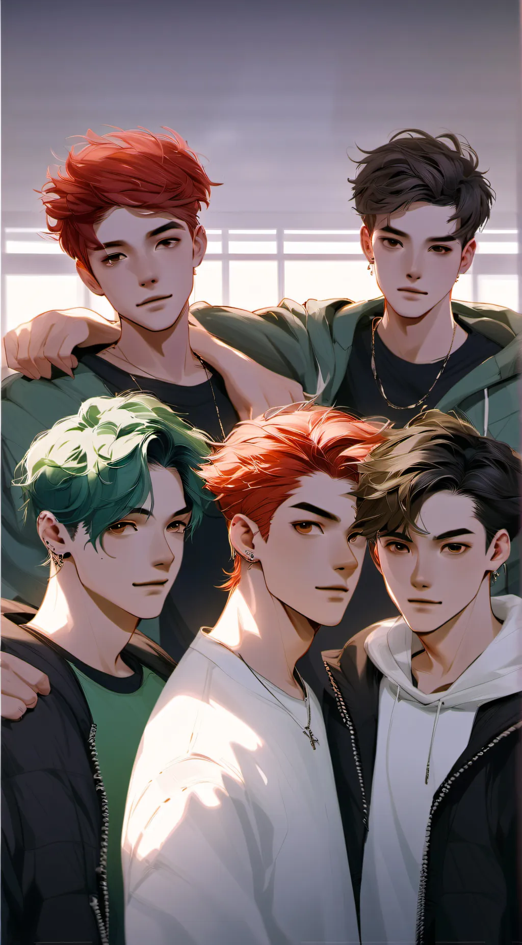 ai character: Roommates background