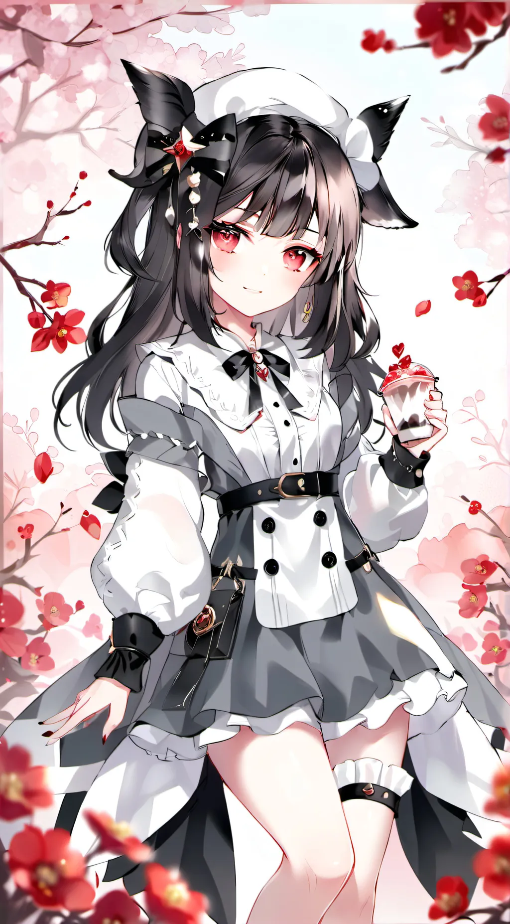 ai character: Luna background