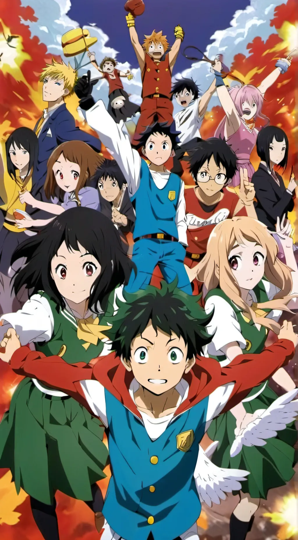 ai character: MHA 1-A background