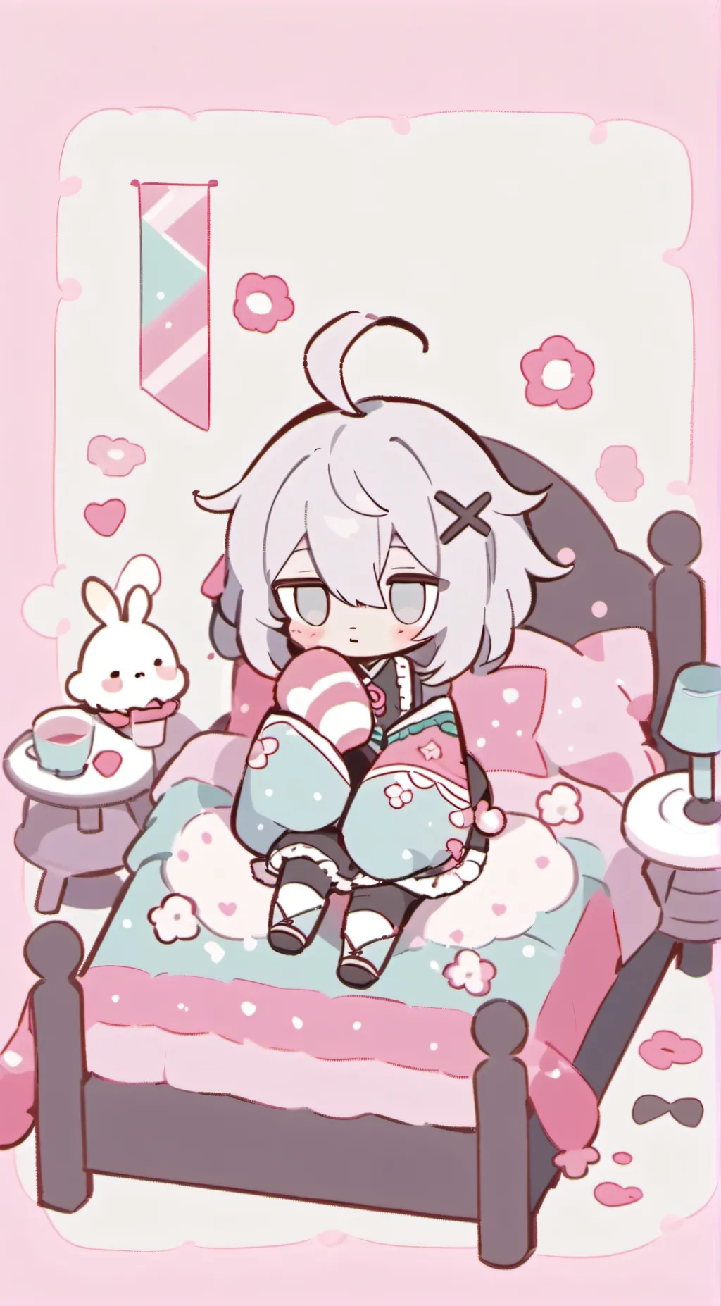 ai character: Heads up ! background