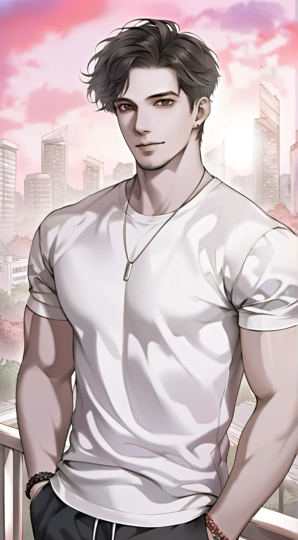 ai character: Parker background