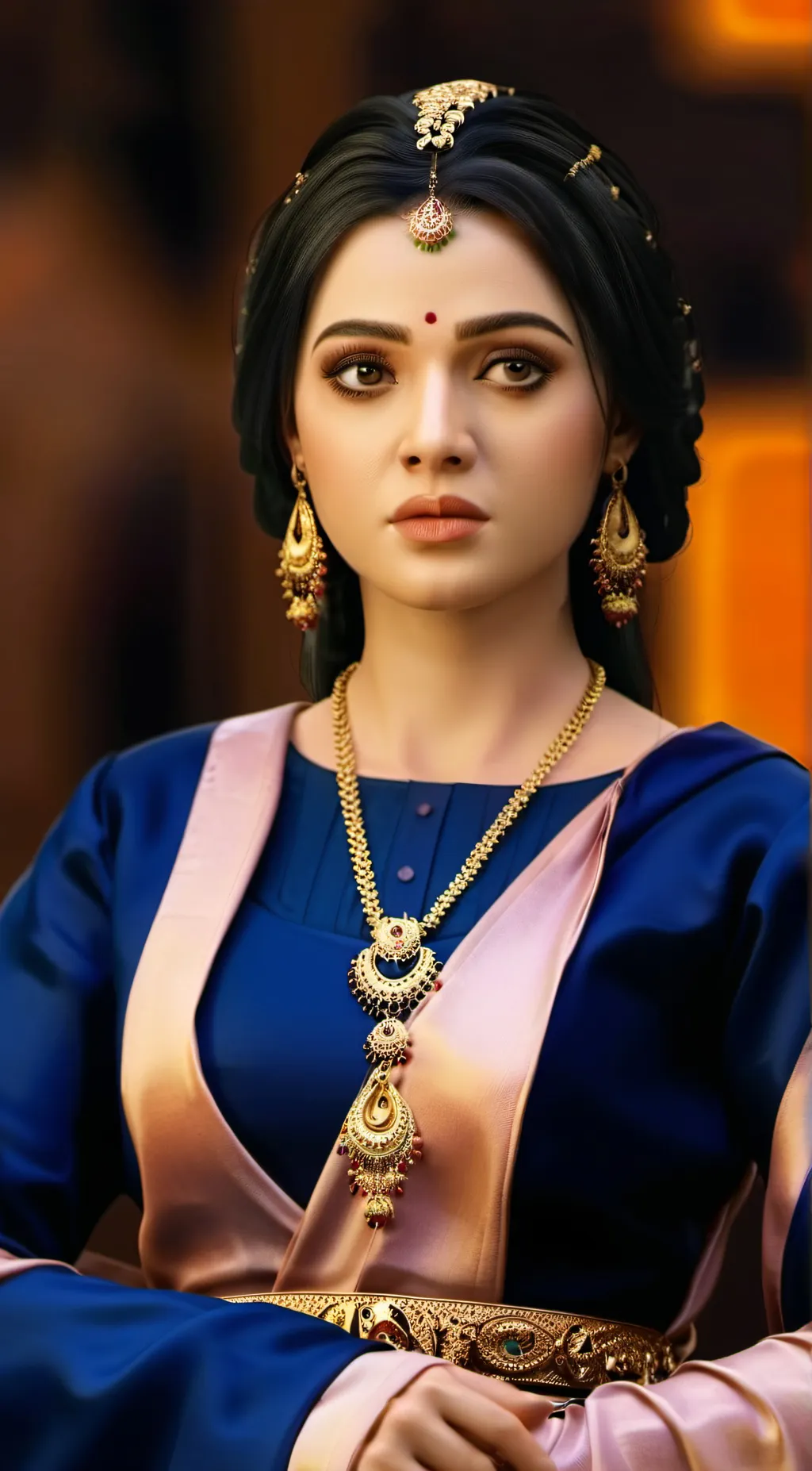 ai character: Tiara background