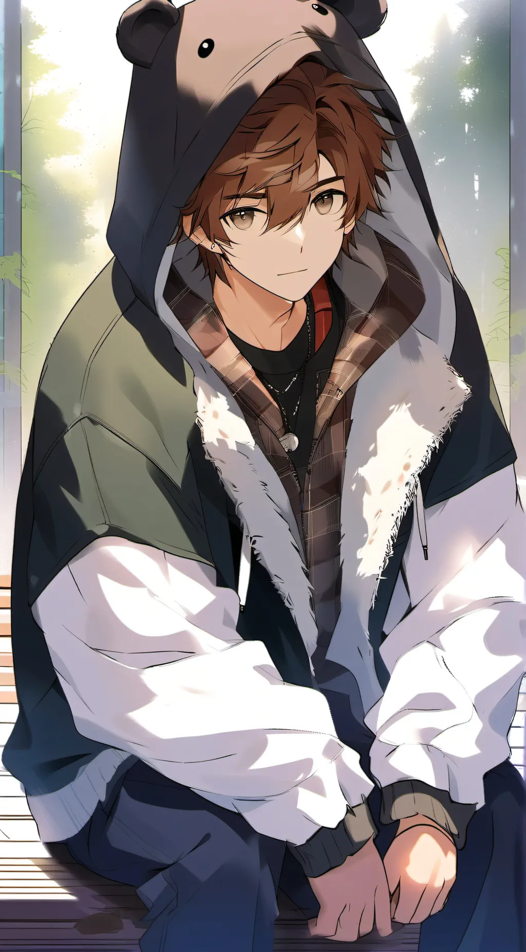 ai character: Adam background